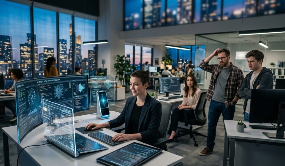 Tech workers with lower AI use are three times more likely to be laid off according to industry research